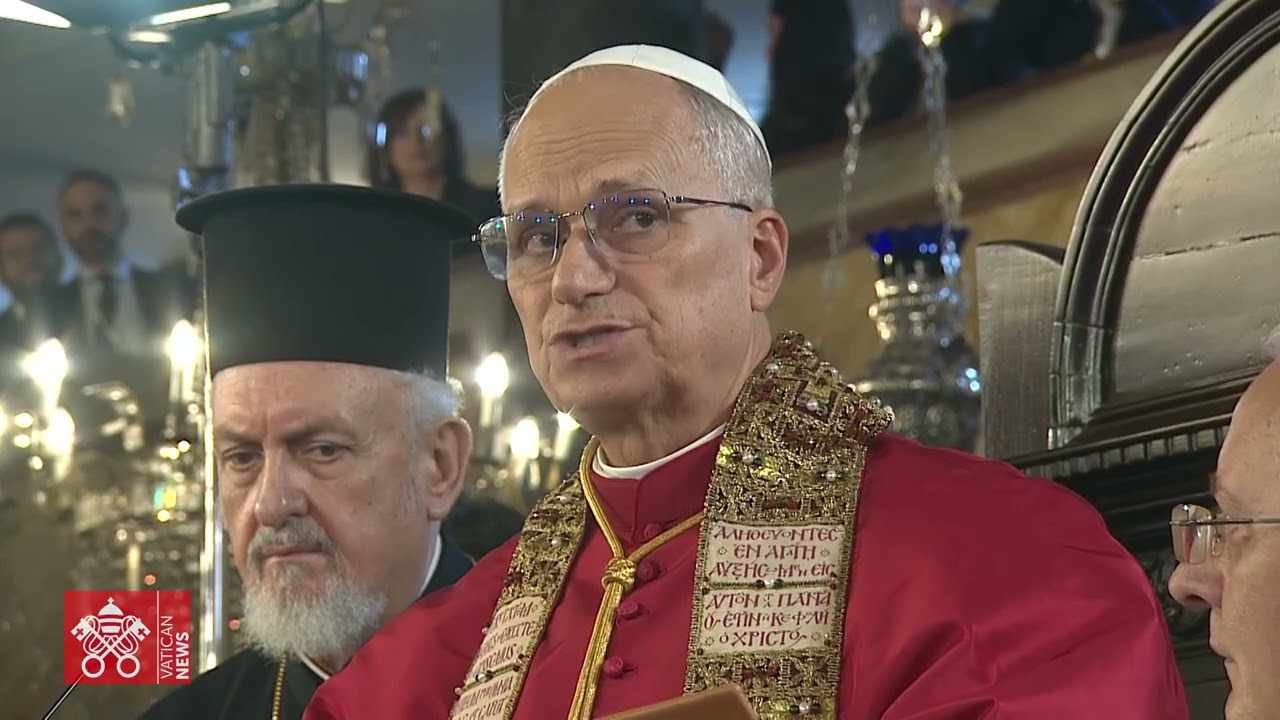 Đức Thánh Cha tham dự Phụng Vụ Thánh tại Nhà thờ Thượng Phụ của Giáo hội Chính Thống Constantinople